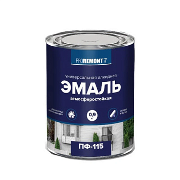 картинка Эмаль ПФ-115 бежевый 0.9 кг Proremontt от магазина Кубатура