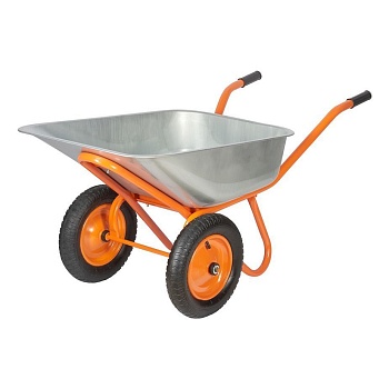 картинка Тачка строительная двухколесная 250кг/100л от магазина Кубатура