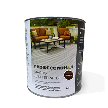 картинка Масло для Террас ПРОФЕССИОНАЛ Черешня (НК-71) 2,7л от магазина Кубатура