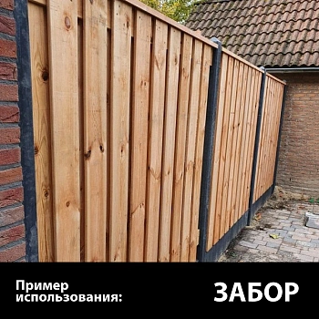 картинка Доска строганая камерной сушки 19*90*1000мм сорт АВ ель/сосна (с фаской на углах) от магазина Кубатура