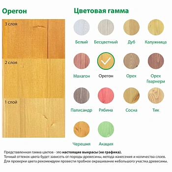 картинка Текстурол ТИКСО Орегон 1л деревозащитное средство от магазина Кубатура