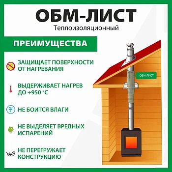 картинка Лист базальтовый ОБМ (5*500*1200 - 2 шт) от магазина Кубатура