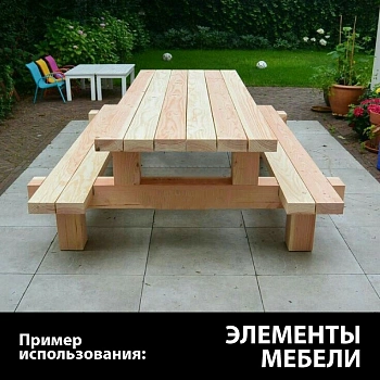 картинка Доска строганая камерной сушки 40*150*3000мм сорт AB ель/сосна от магазина Кубатура