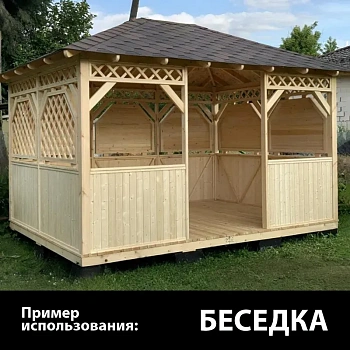 картинка Евровагонка ель/сосна 12,5*76(70)*2000мм сорт C Киров (10шт/уп) от магазина Кубатура